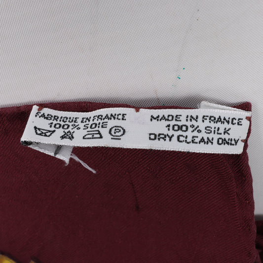 Hermes Carré 90 "LUNAPARK " 100% Silk Scarf