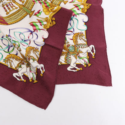 Hermes Carré 90 "LUNAPARK " 100% Silk Scarf