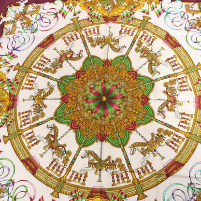 Hermes Carré 90 "LUNAPARK " 100% Silk Scarf