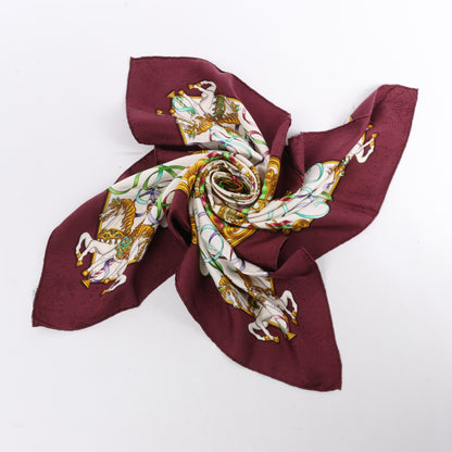 Hermes Carré 90 "LUNAPARK " 100% Silk Scarf