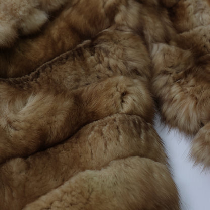 Vintage Christian Dior Paris Golden Marten Fur Coat