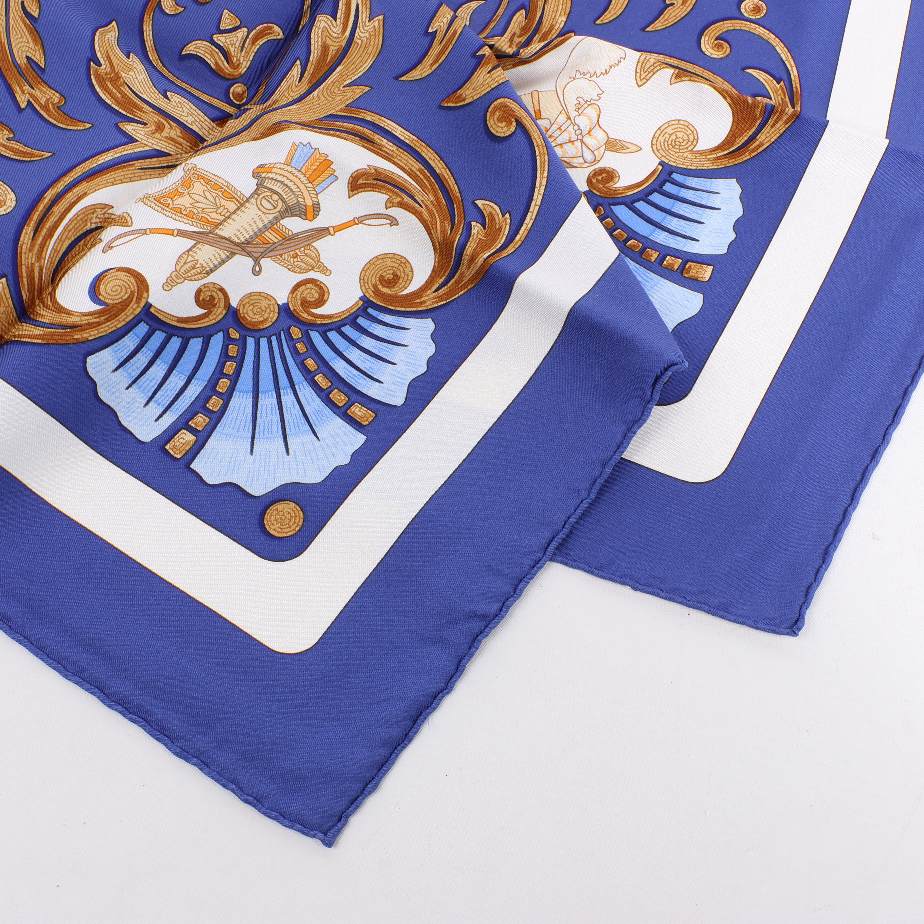 Hermes Carré 90 "Cheval Turc" 100% Silk Scarf