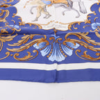 Hermes Carré 90 "Cheval Turc" 100% Silk Scarf
