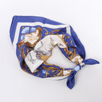 Hermes Carré 90 "Cheval Turc" 100% Silk Scarf