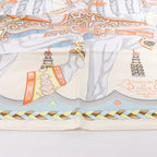 Hermes Carré 90 "HARNAIS DE COEUR" Silk handkerchief in Multicolor