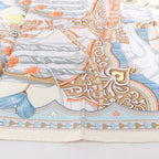 Hermes Carré 90 "HARNAIS DE COEUR" Silk handkerchief in Multicolor