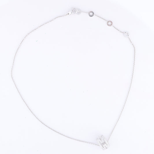 Bvlgari Parentesi Diamanthalskette 750(WG) 12,2g