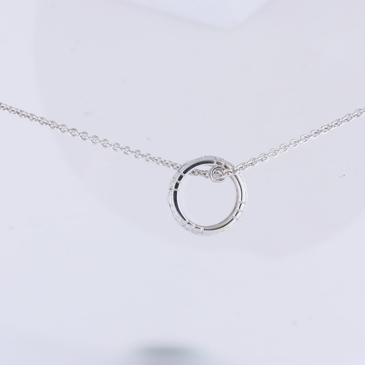 Collier diamant Bvlgari Parentesi 750 (WG) 12,2 g