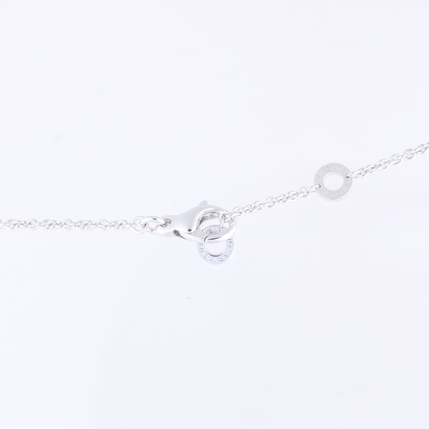 Bvlgari Parentesi Diamond Necklace 750(WG) 12.2g