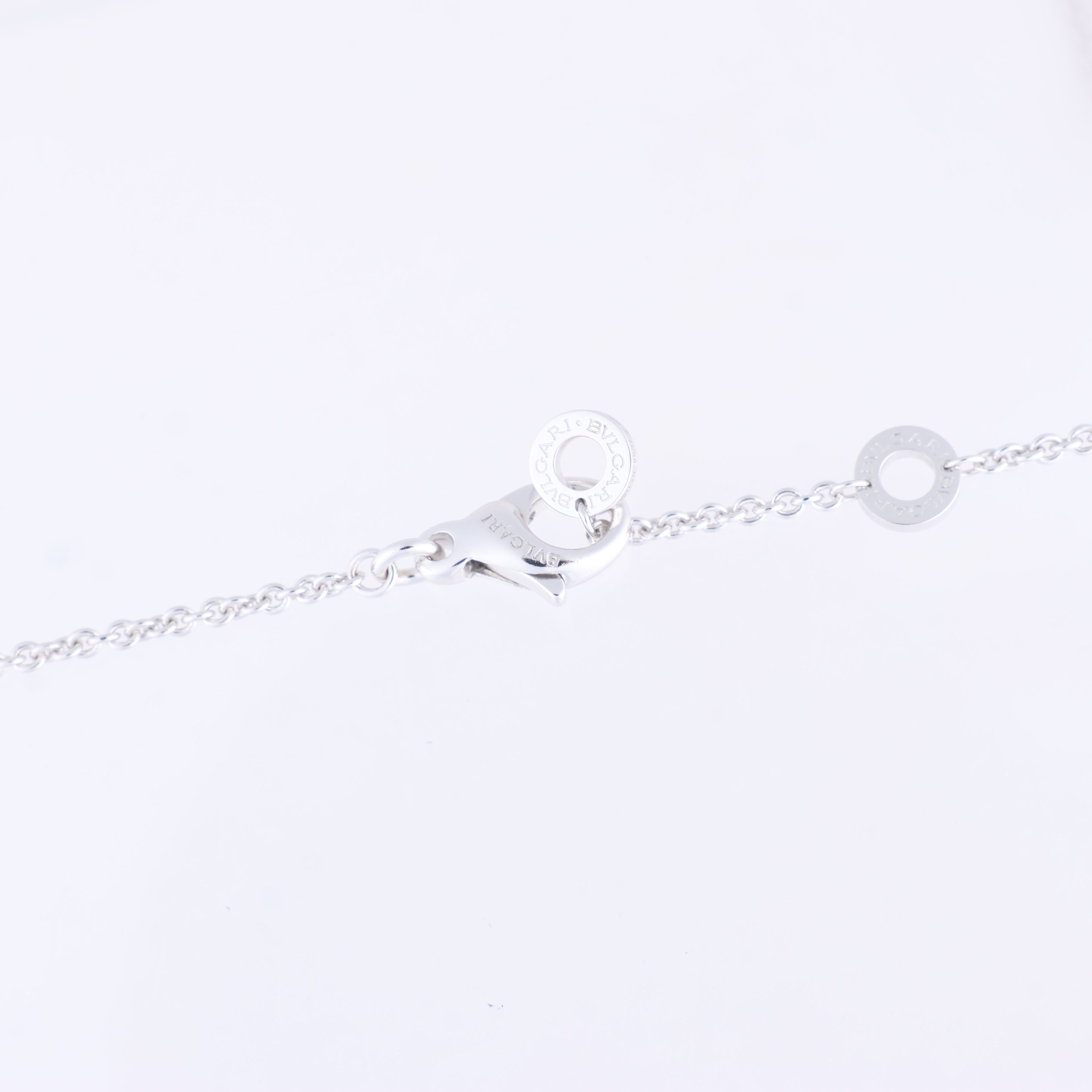 Bvlgari Parentesi Diamond Necklace 750(WG) 12.2g