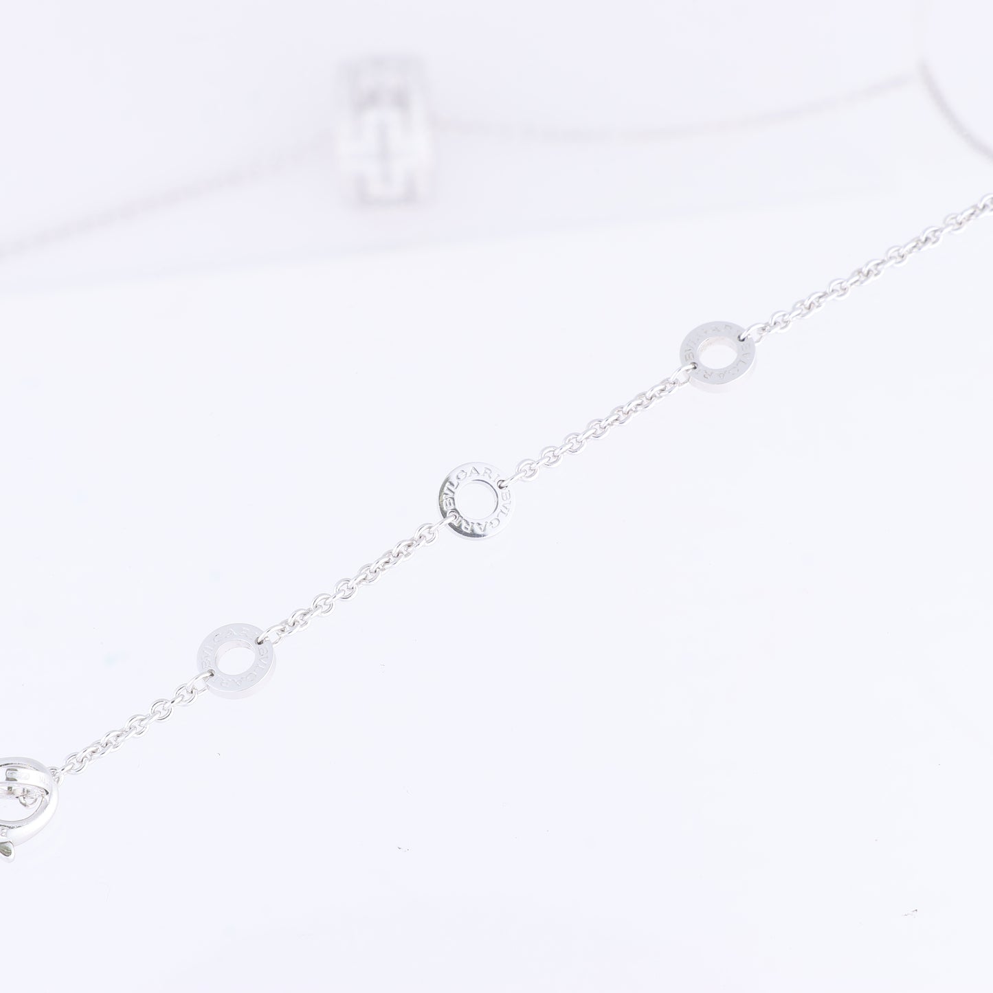 Collier diamant Bvlgari Parentesi 750 (WG) 12,2 g