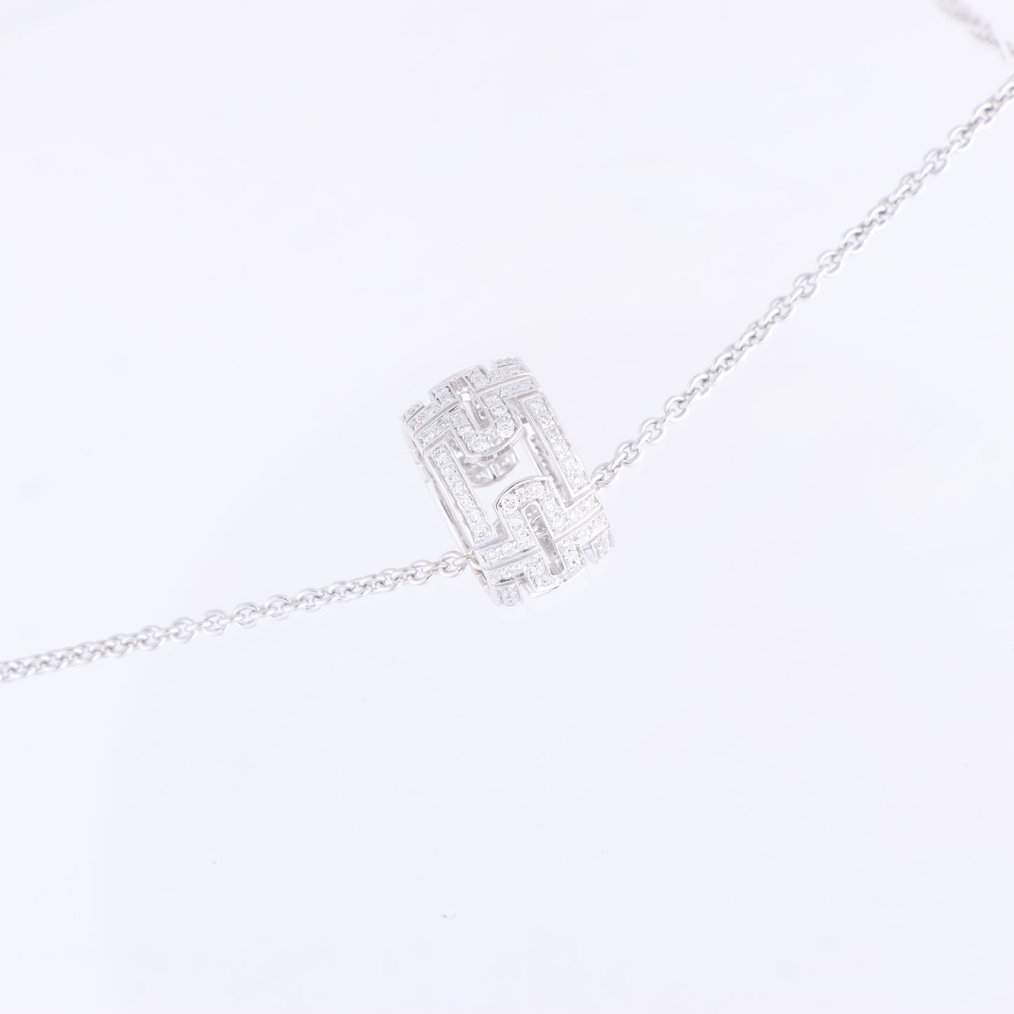 Collier diamant Bvlgari Parentesi 750 (WG) 12,2 g