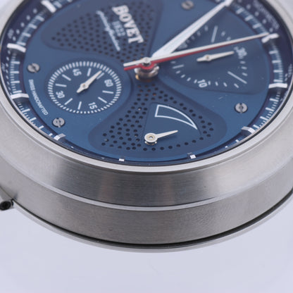 Bovet Sergio Split-Second Chronograph SS Marineblaues Zifferblatt 45mm Uhr SEPIN002