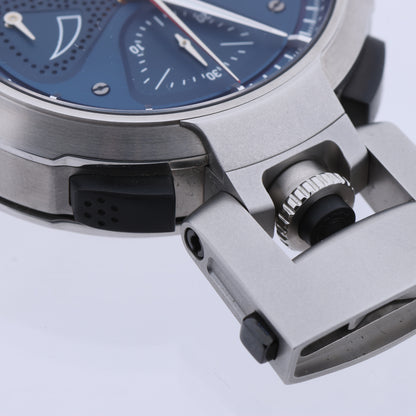Bovet Sergio Split-Second Chronograph SS Marineblaues Zifferblatt 45mm Uhr SEPIN002