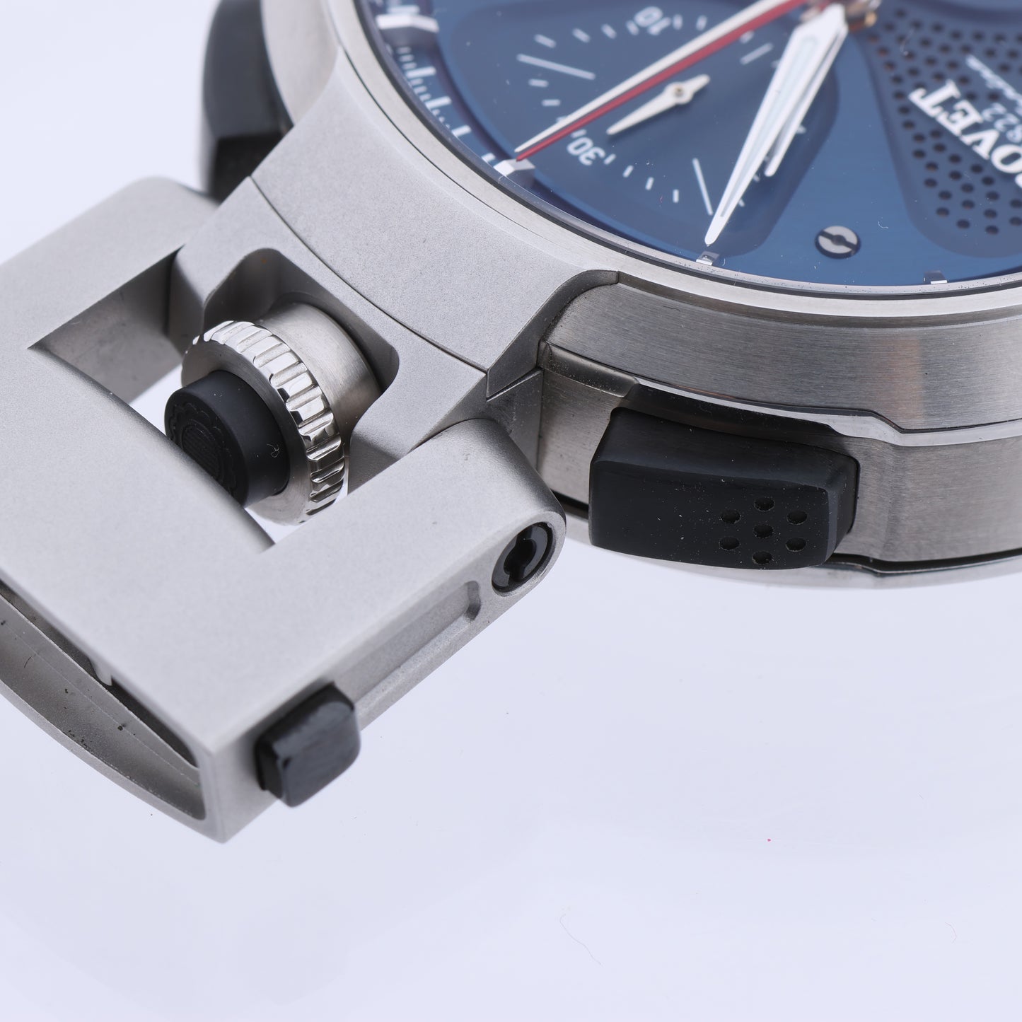 Bovet Sergio Split-Second Chronograph SS Marineblaues Zifferblatt 45mm Uhr SEPIN002
