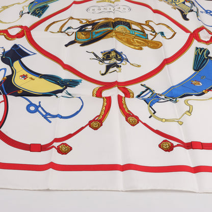 Hermès Carré 90 "SPRINGS" 100% Silk Scarf