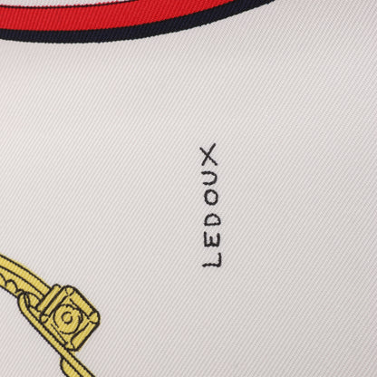 Hermès Carré 90 "SPRINGS" Schal aus 100 % Seide