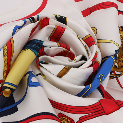 Hermès Carré 90 "SPRINGS" 100% Silk Scarf