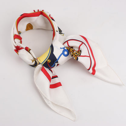 Hermès Carré 90 "SPRINGS" 100% Silk Scarf