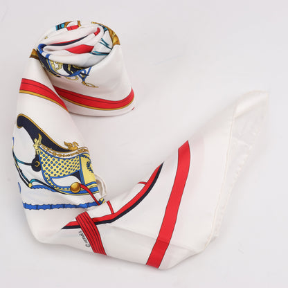 Hermès Carré 90 "SPRINGS" 100% Silk Scarf