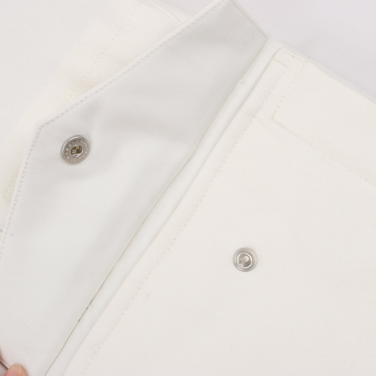 Eleventy White Quilted Down Jacket, Size 48