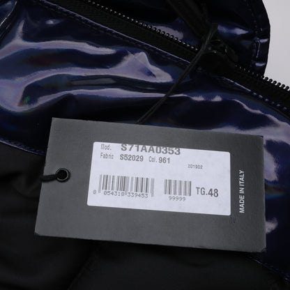 Doudoune bleu marine brillant DSQUARED2, taille 48