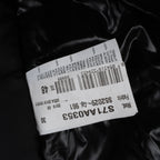 DSQUARED2 Glossy Navy Puffer Jacket, Size 48