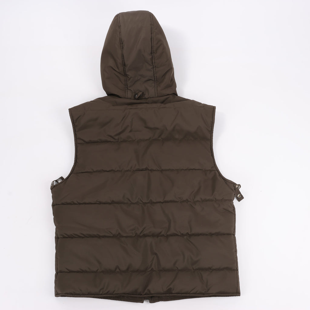 CC Collection Corneliani Wool Jacket with Removable Puffer Vest, Size 50