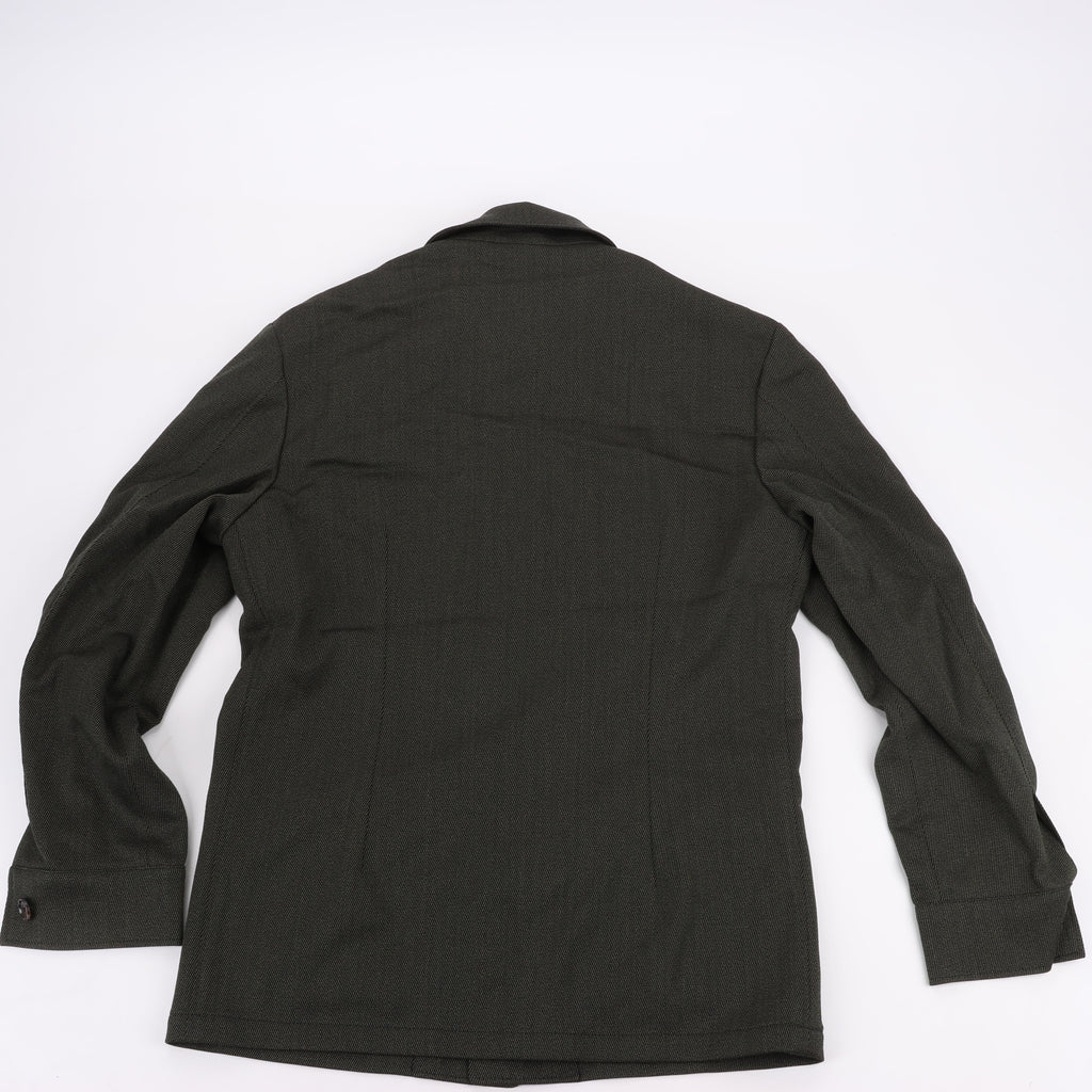 CC Collection Corneliani Wool Jacket with Removable Puffer Vest, Size 50