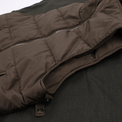 CC Collection Corneliani Wool Jacket with Removable Puffer Vest, Size 50