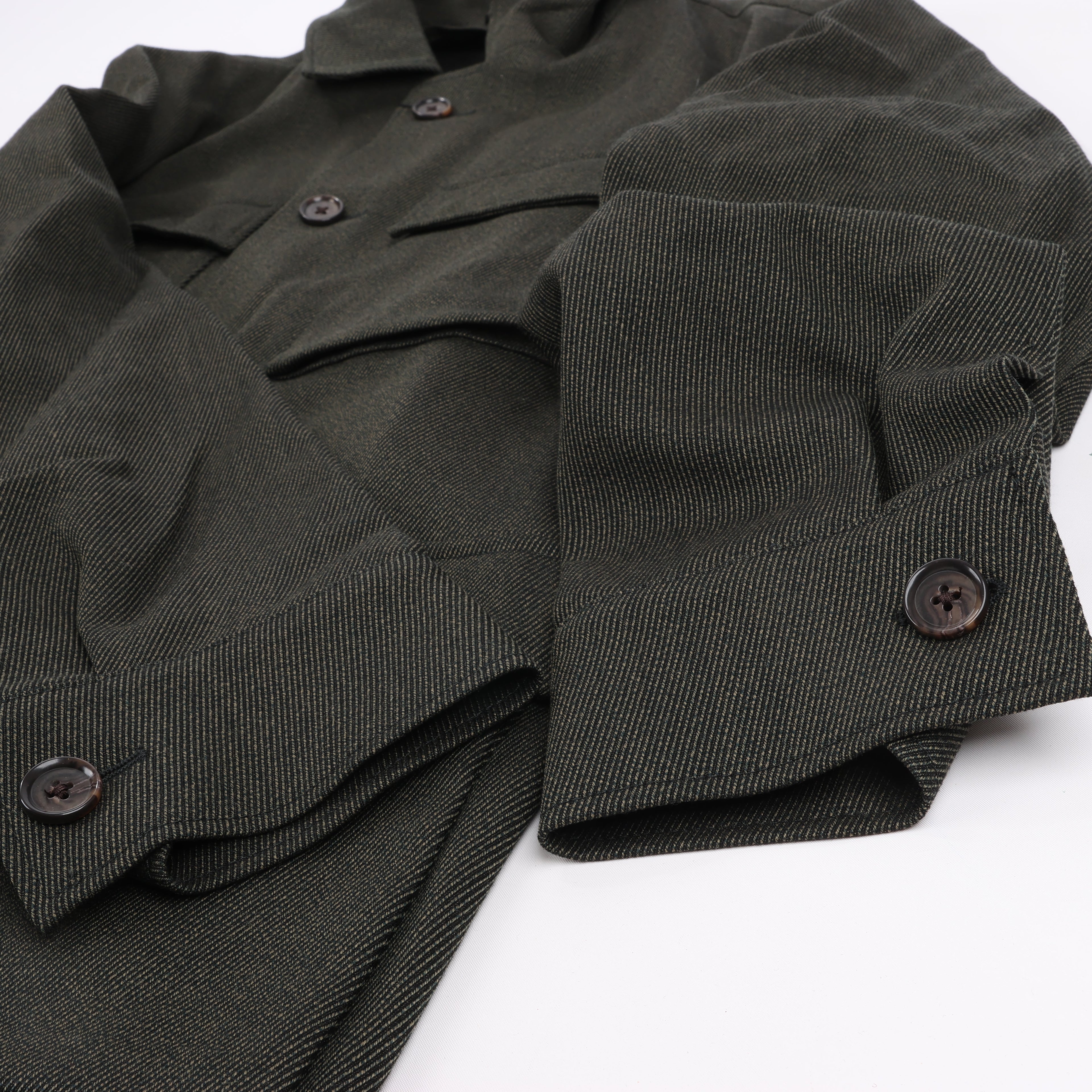 CC Collection Corneliani Wool Jacket with Removable Puffer Vest, Size 50