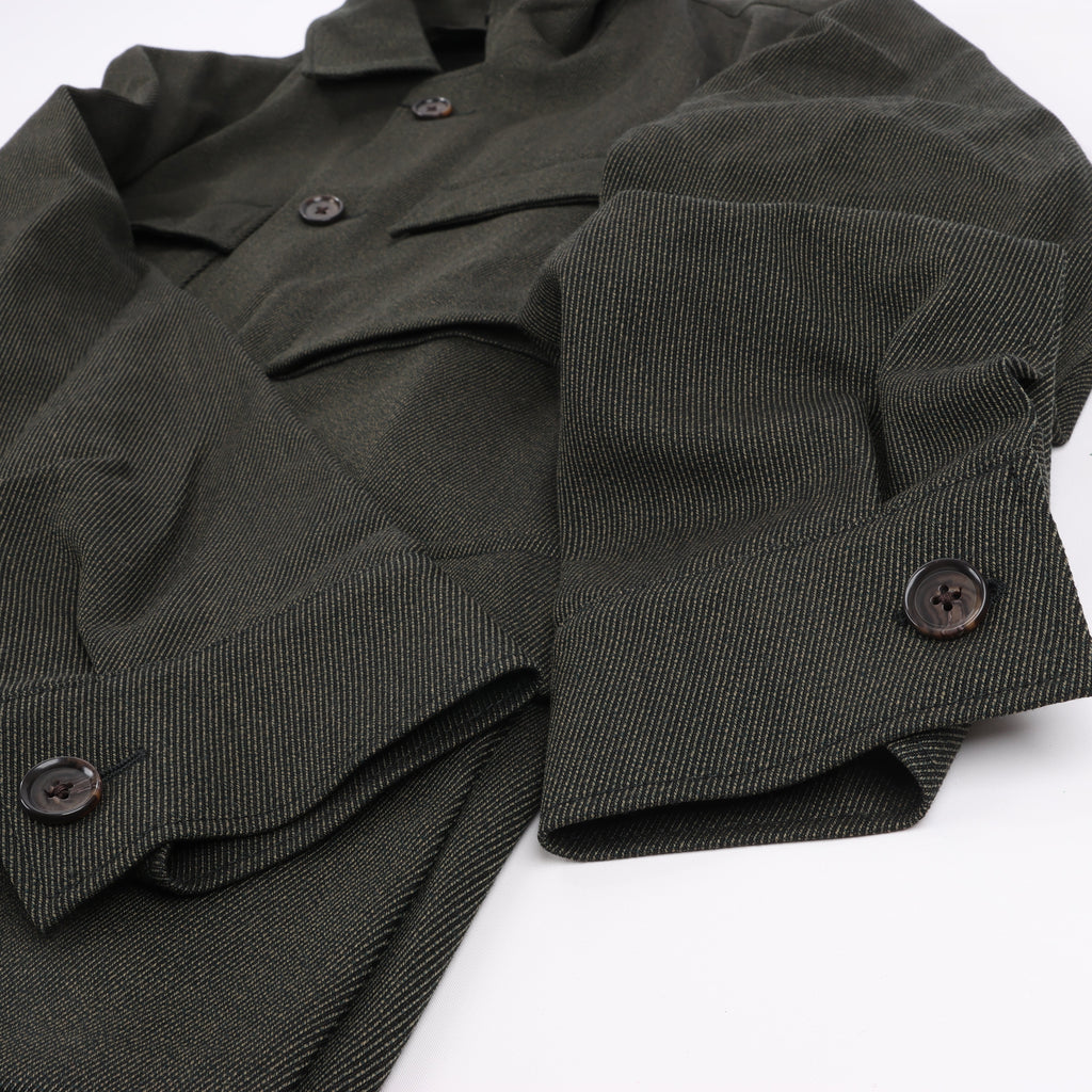 CC Collection Corneliani Wool Jacket with Removable Puffer Vest, Size 50