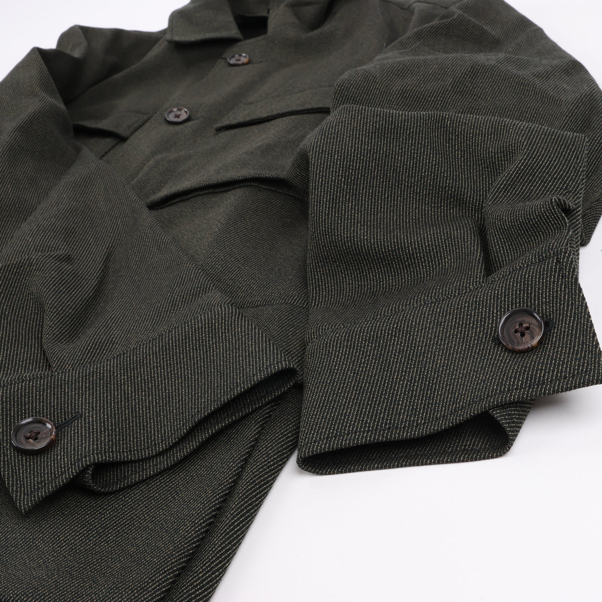 CC Collection Corneliani Wool Jacket with Removable Puffer Vest, Size 50