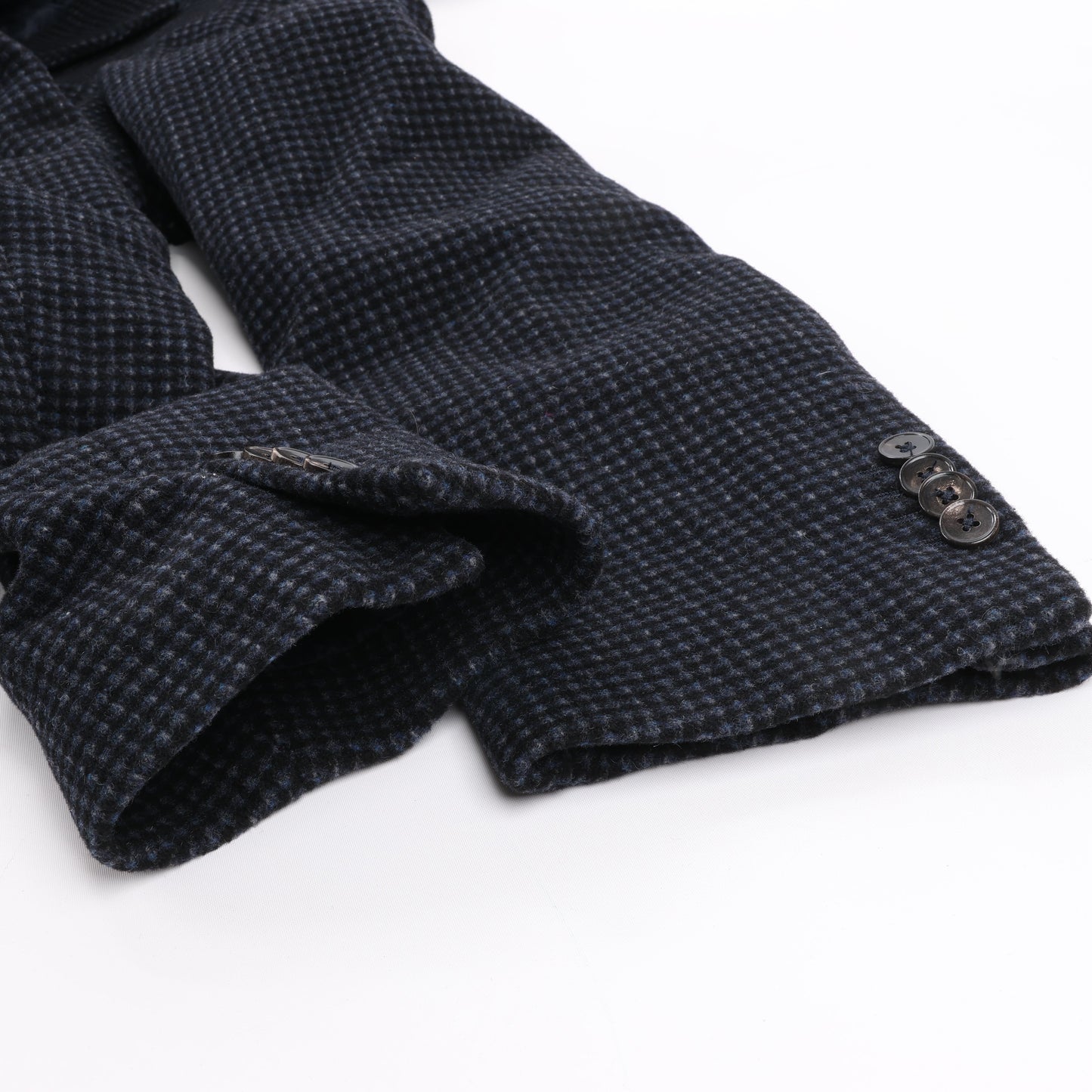 CC Collection Corneliani Wool Coat with Removable Hooded Liner, Size 50