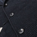 CC Collection Corneliani Wool Coat with Removable Hooded Liner, Size 50