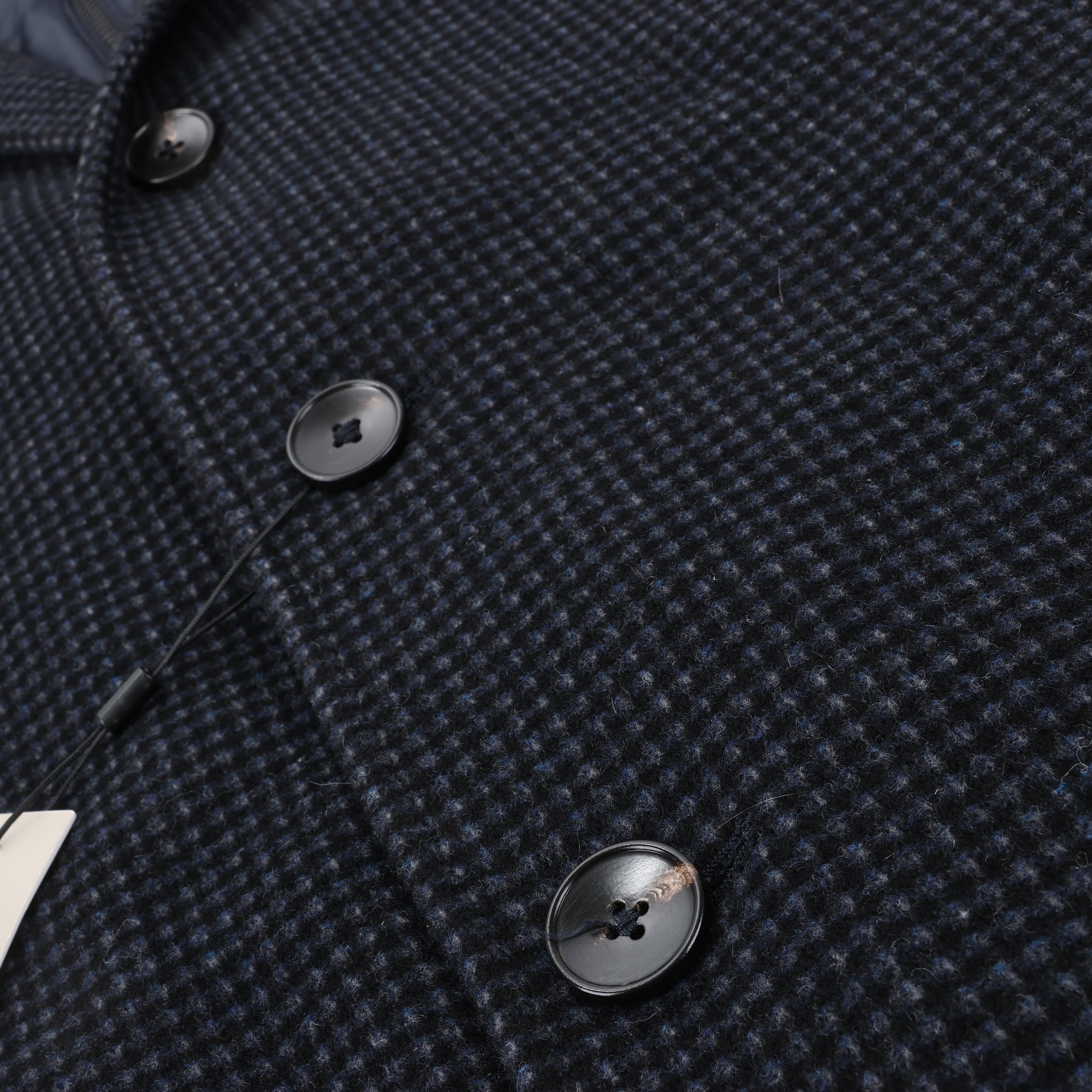 CC Collection Corneliani Wool Coat with Removable Hooded Liner, Size 50
