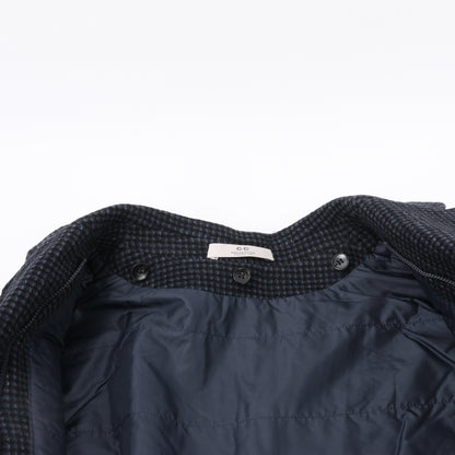 CC Collection Corneliani Wool Coat with Removable Hooded Liner, Size 50