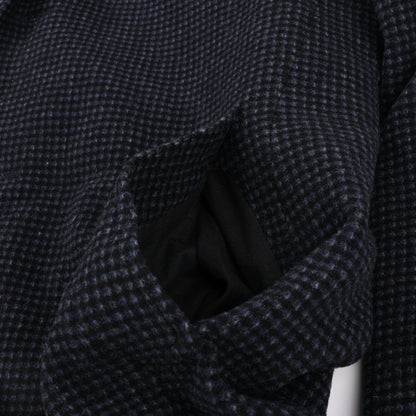 Manteau en laine Corneliani avec doublure à capuche amovible, collection CC, taille 50
