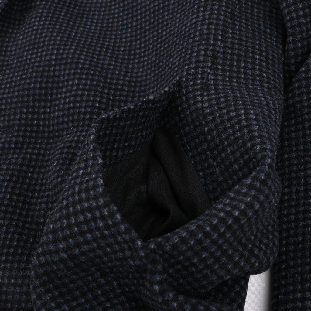 CC Collection Corneliani Wool Coat with Removable Hooded Liner, Size 50