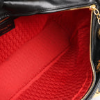 Dior Lady Dior Large Cannage Leather 2Way Handbag in Black