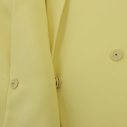 Gelber Blazer von Alessandro Vigilante mit passendem BH-Top, Größe 44/40