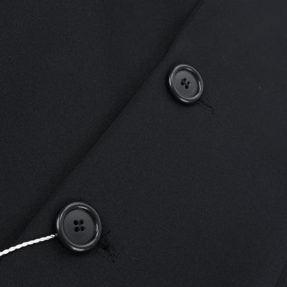 Maison Margiela Black Blazer with Lace Overlay, Size 40