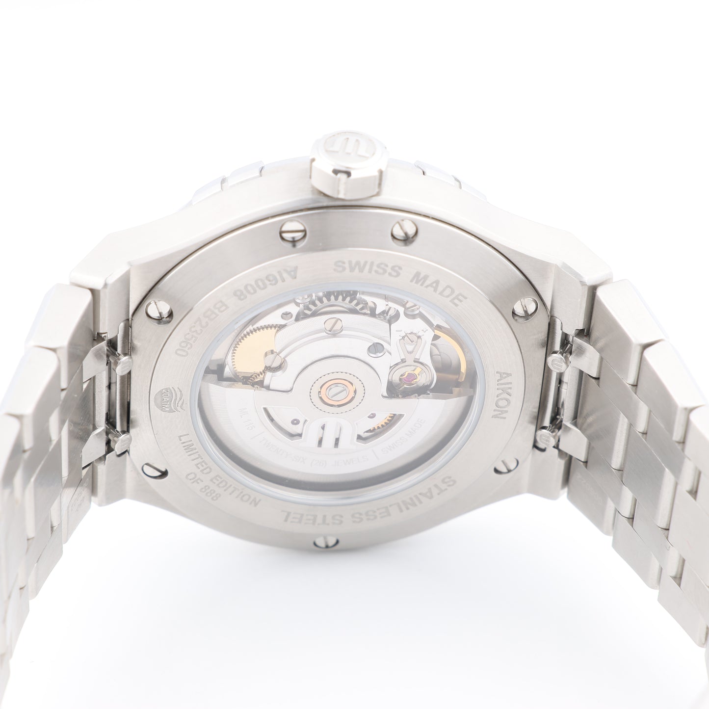 Maurice Lacroix Icon Automatic Summer Edition AI6008-SS00F-431-C BB23560 SS AT Uhr mit türkisfarbenem Zifferblatt