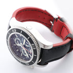 Breitling Superocean A73310 1322371 SS & Rubber QZ Black Dial Watch