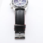 Breitling Superocean A73310 1322371 SS & Rubber QZ Black Dial Watch