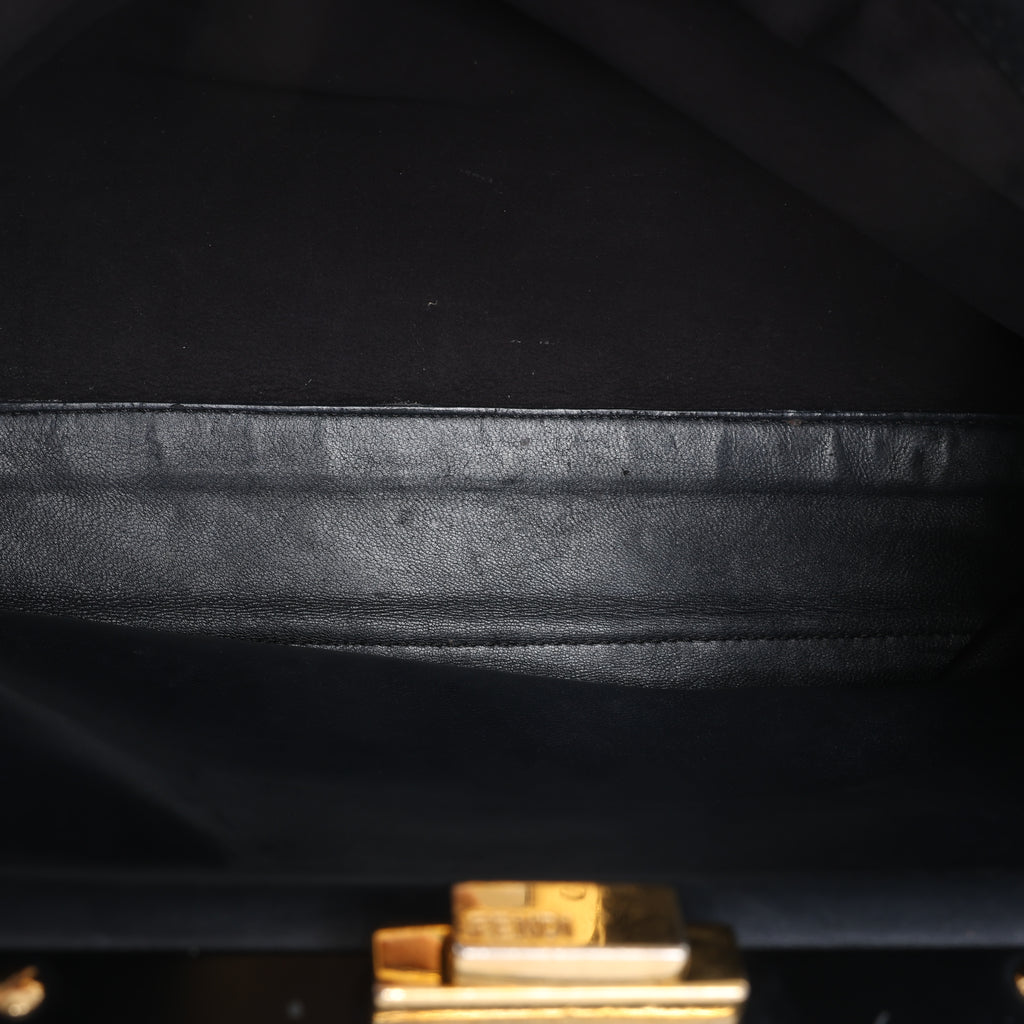 Bolso de piel Fendi Peekaboo Regular Selleria en Greige 8BN290