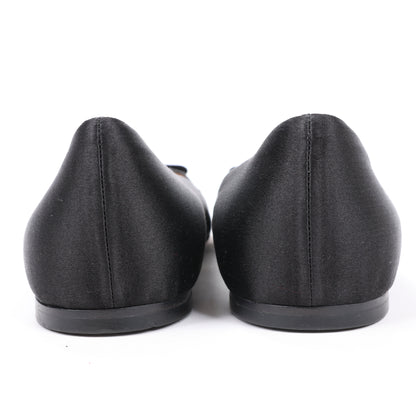 Ballerines noires Giuseppe Zanotti à nœud, pointure 37 EU