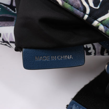 Burberry Graffiti Logo Printed Messenger Bag Multicolor