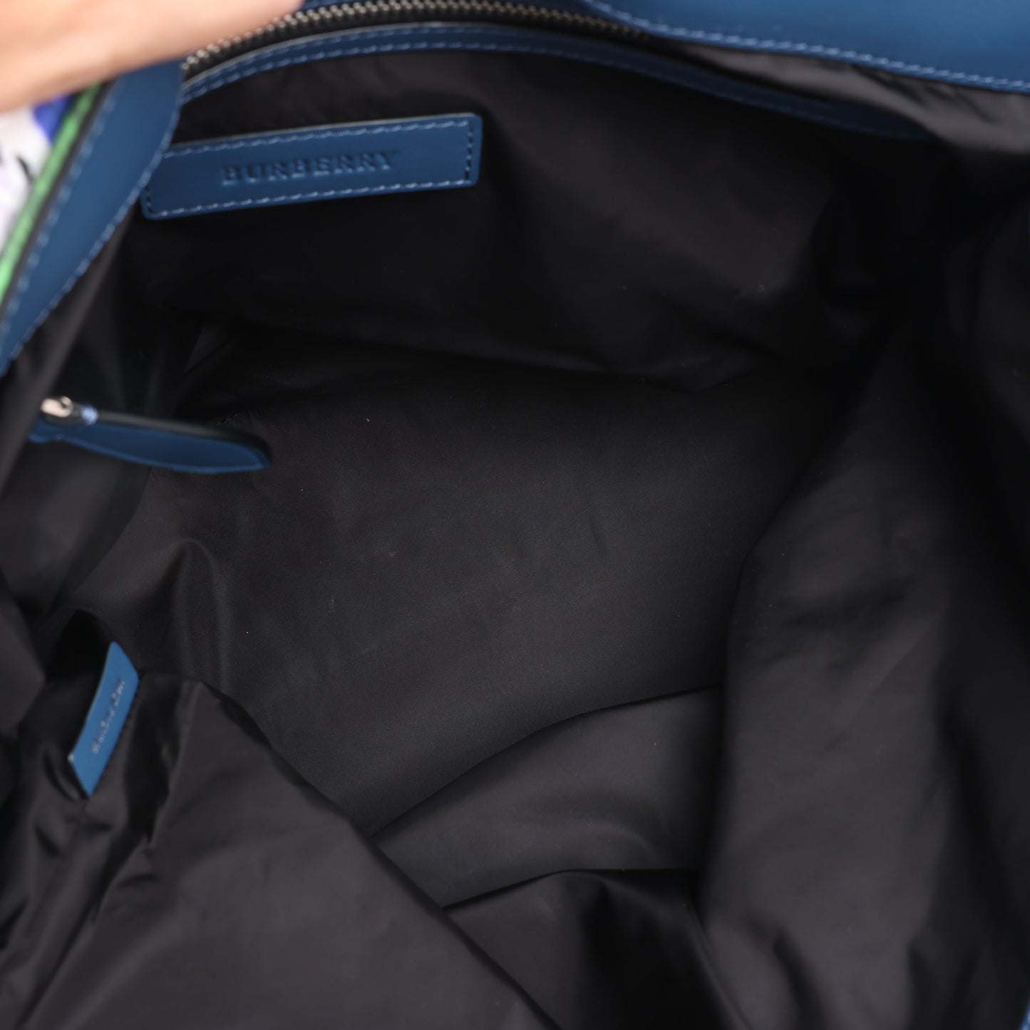 Burberry Graffiti Logo Printed Messenger Bag Multicolor