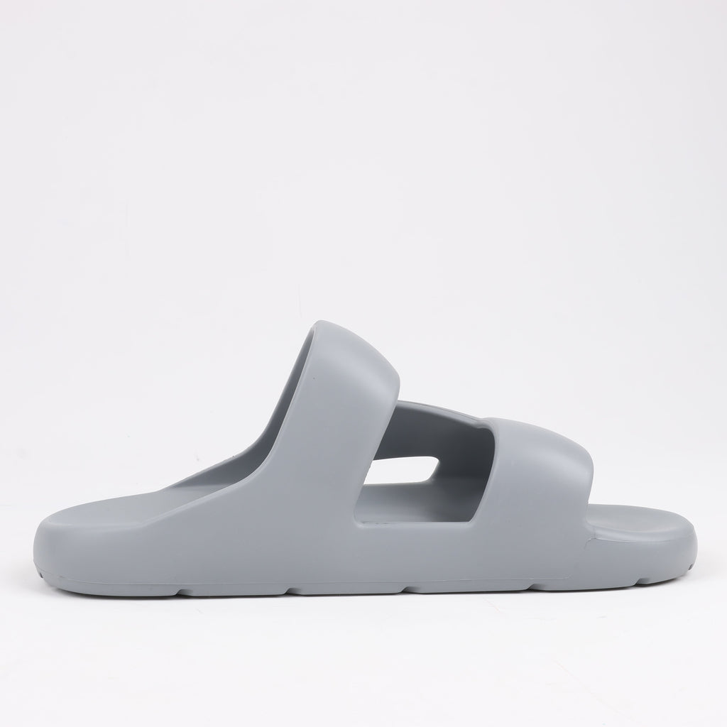 Bottega Veneta Rubber Band Sandals in Grey, Size 43 EU